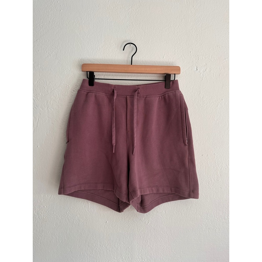 Lululemon City Sweat Shorts XS Mauve Purple French Terry Athletic Loungewear